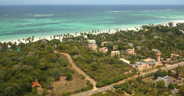 非洲旅游海滩鸟瞰图图片