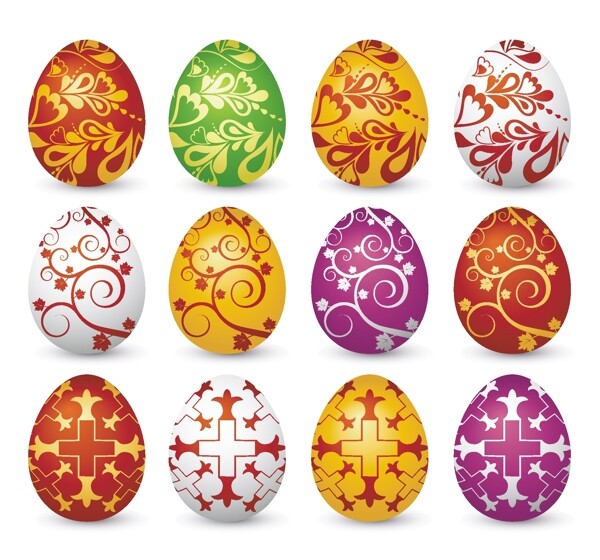复活节剪贴画鸡蛋复活节鸡蛋夹