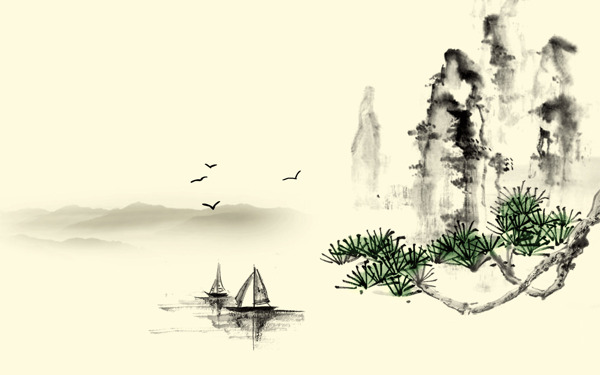 水墨山水