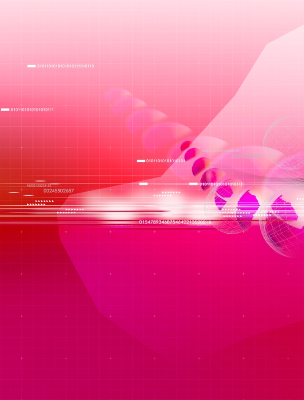 粉色空间数码游戏背景设计psd分层素材