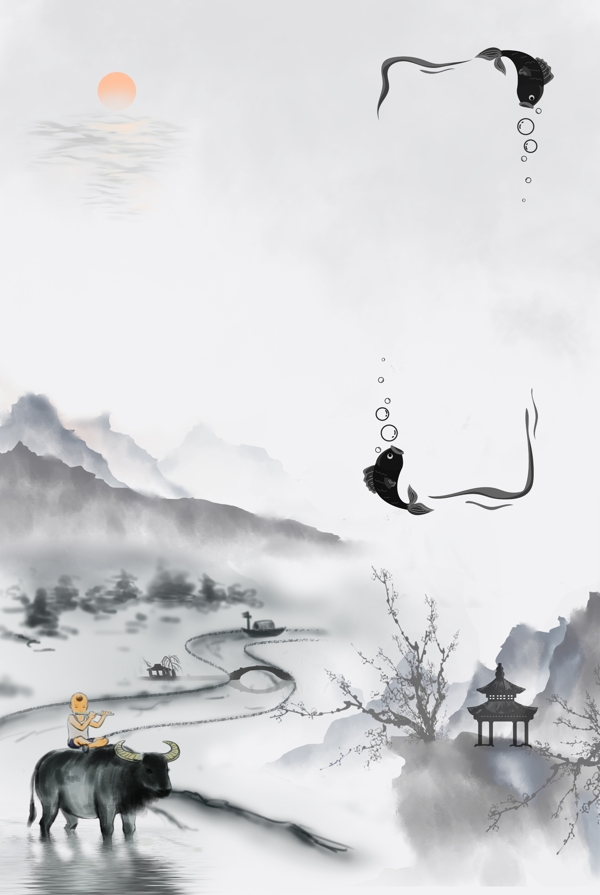 中國風(fēng)背景