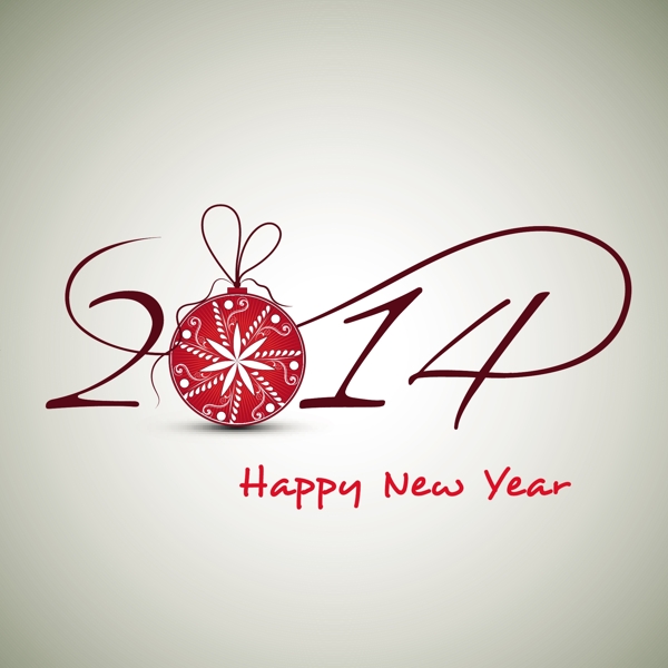 2014年新年馬年圣誕字體設(shè)計(jì)