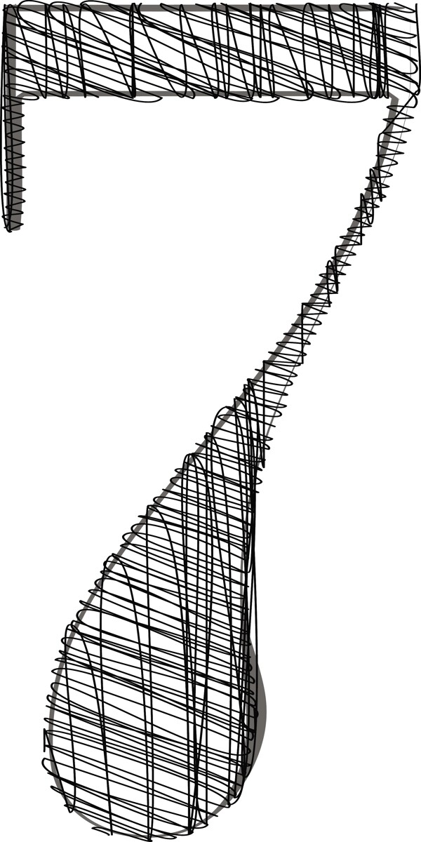 手繪字體矢量插畫(huà)