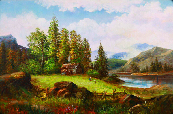 风景油画