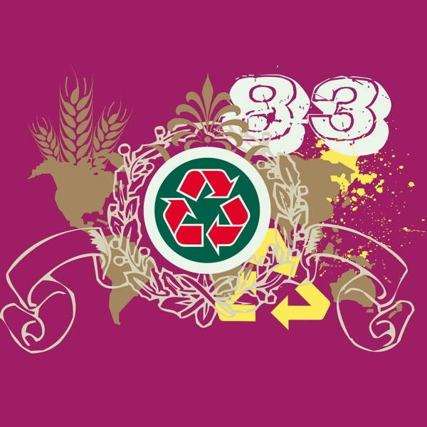 印花矢量圖圖文結(jié)合文字英文數(shù)字免費(fèi)素材