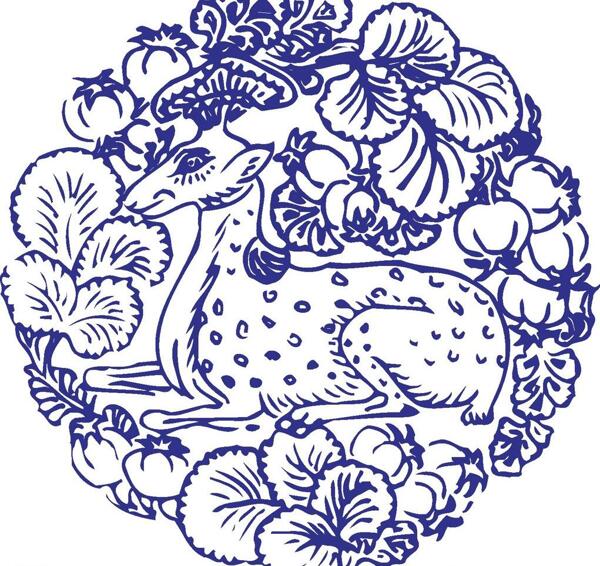 青花瓷圖案