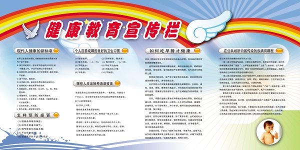 健康教育宣傳欄圖片