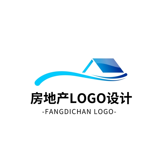 簡(jiǎn)約大氣房地產(chǎn)logo標(biāo)志設(shè)計(jì)