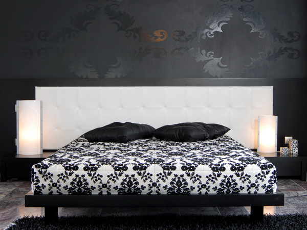 黑白风格卧室装饰设计图片