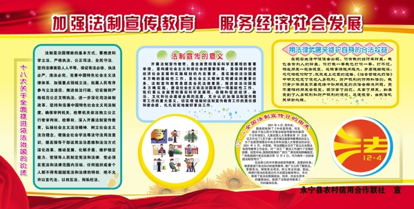 法制宣傳展板圖片