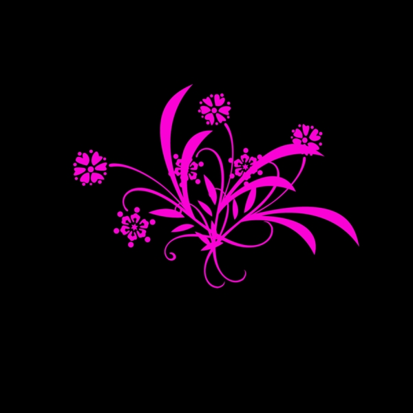 簡(jiǎn)潔時(shí)尚花紋