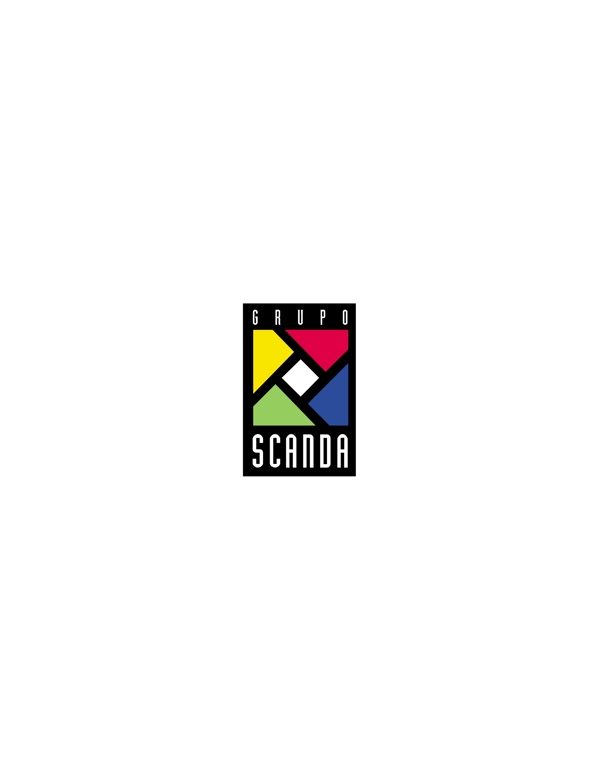 GrupoScandalogo設(shè)計欣賞GrupoScanda電腦公司LOGO下載標志設(shè)計欣賞