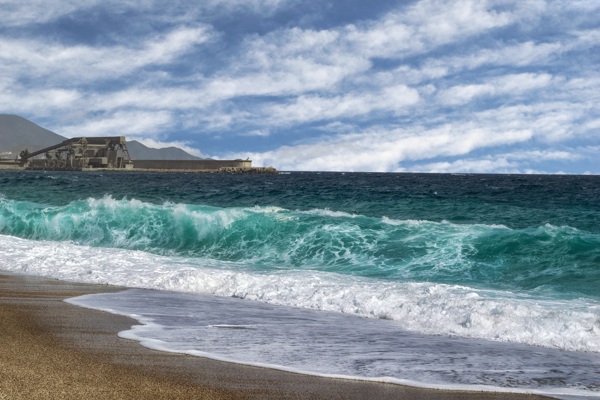 海洋海岸线海边风景6k图片素材