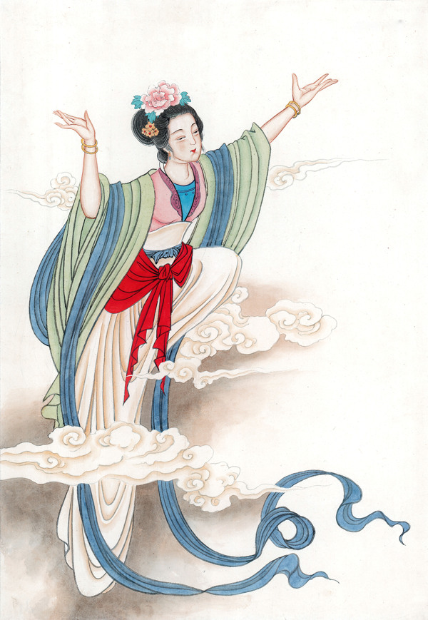國畫仙女仙女27