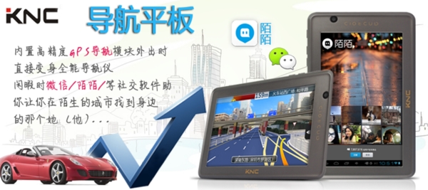 導(dǎo)航平板電腦海報圖片