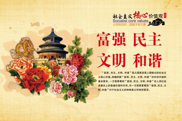 社會(huì)主義核心價(jià)值觀圖片