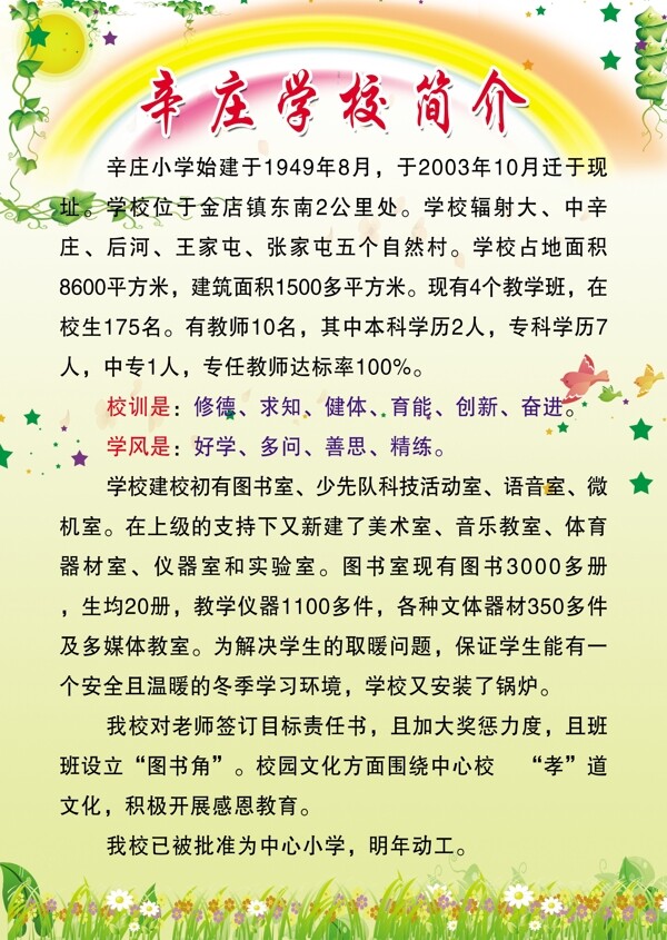 辛莊學校簡介圖片