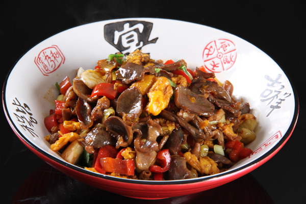 家常炒雞雜圖片