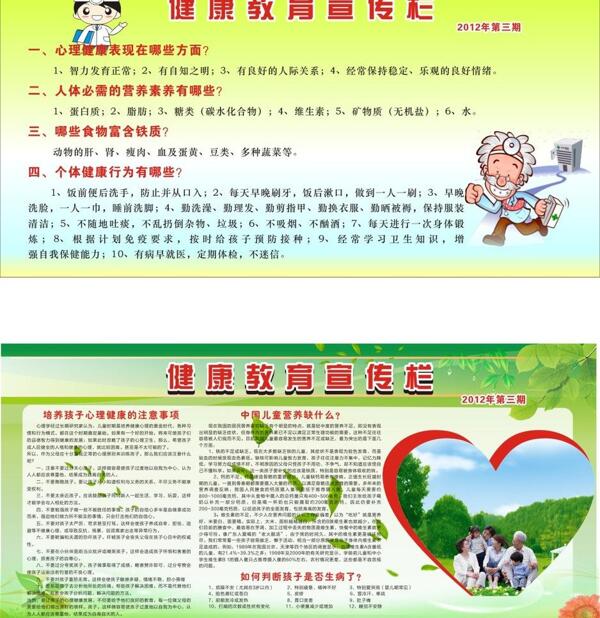 健康教育展板圖片