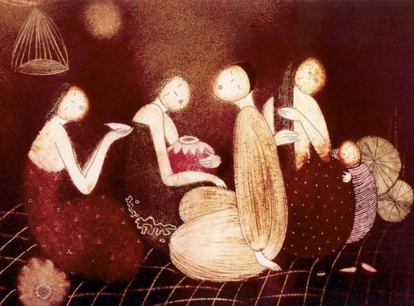 位圖人物女人其他色彩免費(fèi)素材