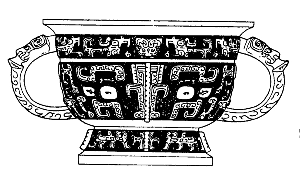 商周時(shí)代器物圖案中國(guó)傳統(tǒng)圖案圖案40
