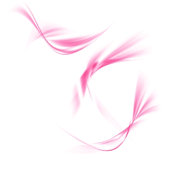 粉色特效曲线设计