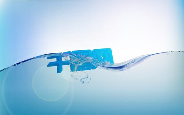 logo漂浮樣機展示