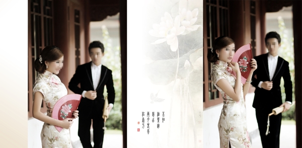 婚紗相冊圖片