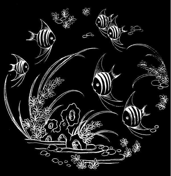 神仙魚圖