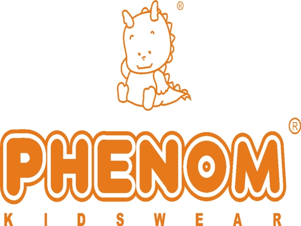 矢量phenom小豐龍童裝標(biāo)志