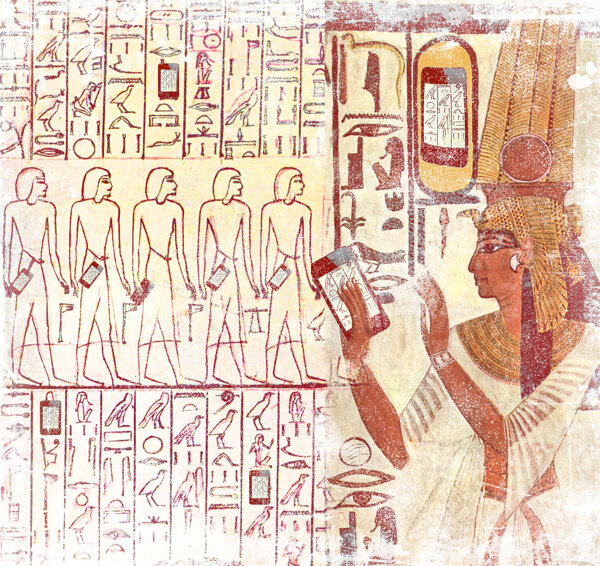 埃及王后图案图片