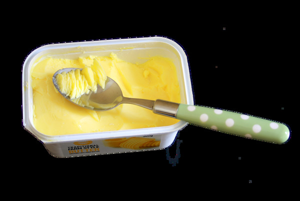 黃色奶油食品png元素