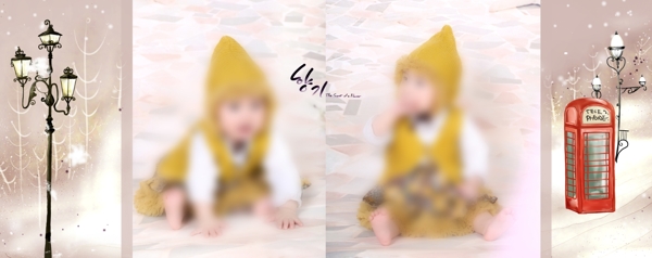 兒童相冊模板