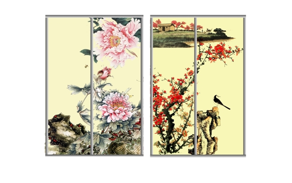 玄關裝飾畫