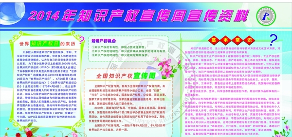 知识产权展板图片