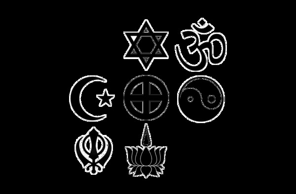 宗教信仰图标元素