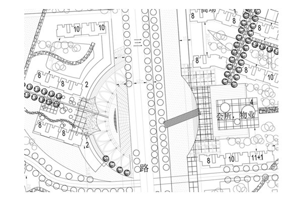 CAD住宅小区规划方案