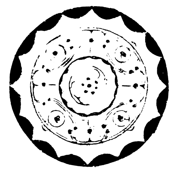 瓦當(dāng)圖案秦漢時期圖案中國傳統(tǒng)圖案圖案020