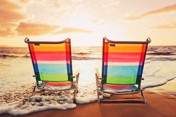 沙滩椅图片