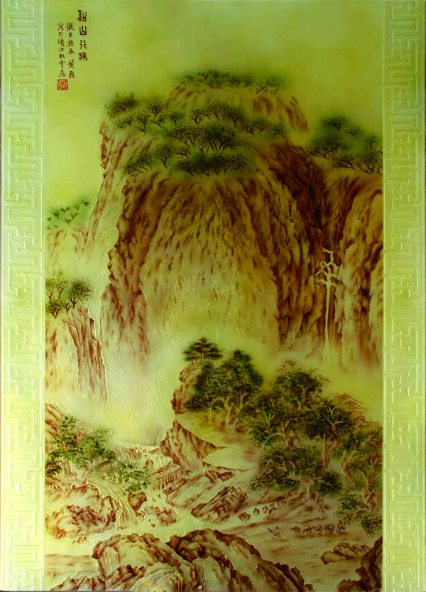 H1129浮雕國(guó)畫(huà)