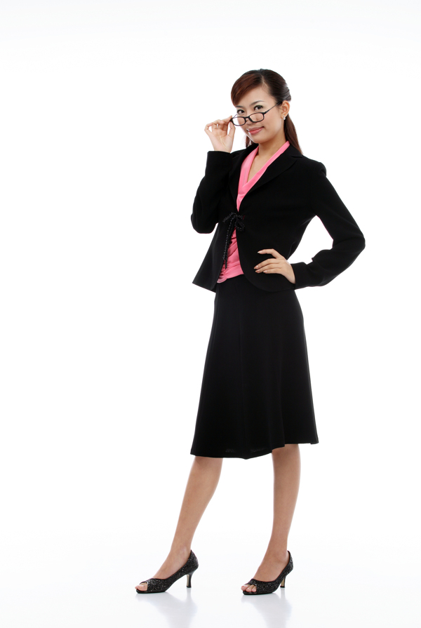 美女眼鏡圖片
