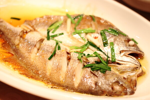 清蒸大黃魚圖片