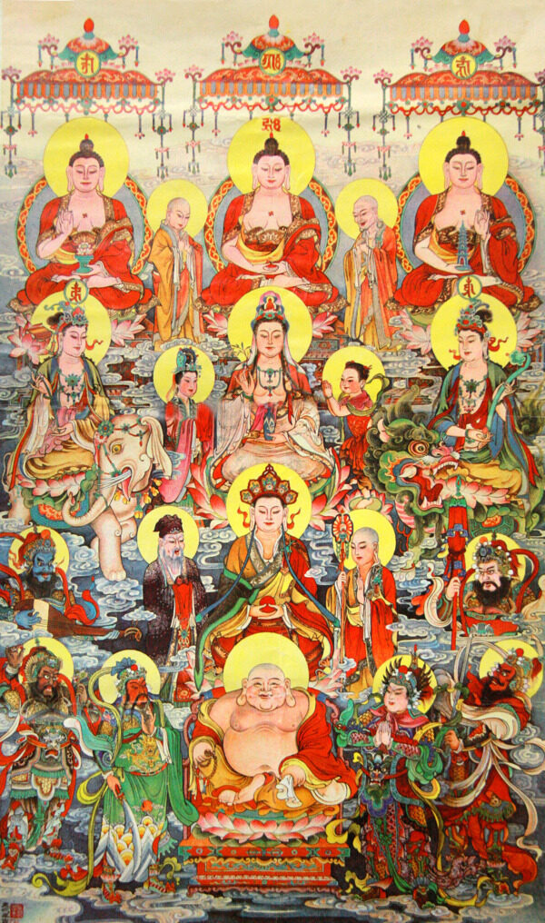 多個佛像圖片