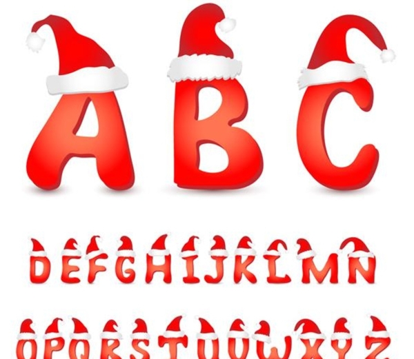 圣誕字母