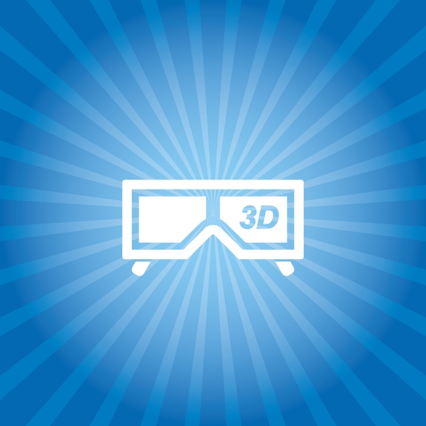 3D眼鏡電影素材圖片