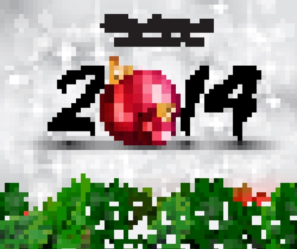 2014年新年背景圖片