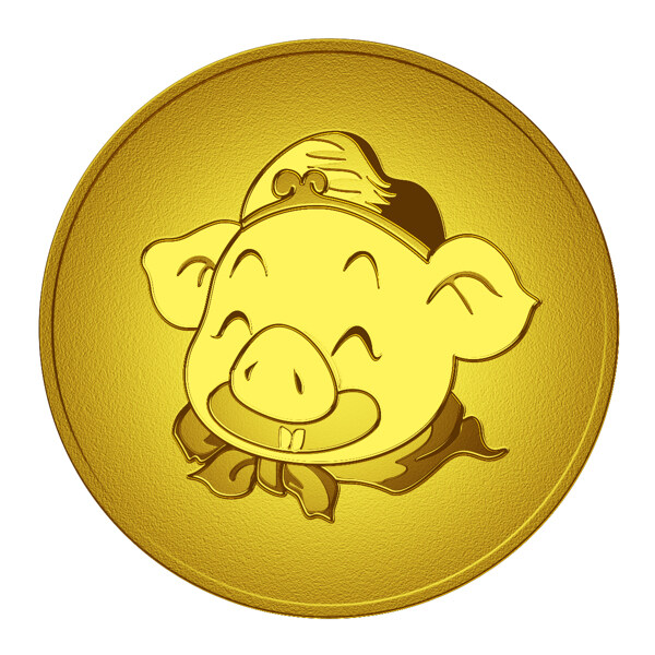 豬八戒頭像金牌圖片