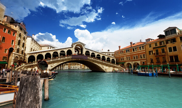 威尼斯意大利桥图片