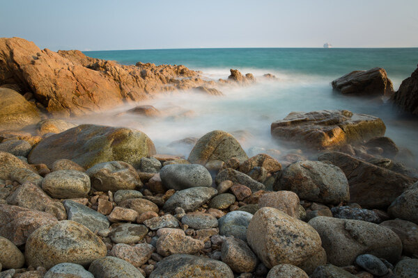深圳背仔角海灘風景