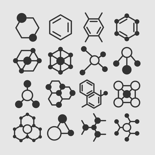 分子式原子图标